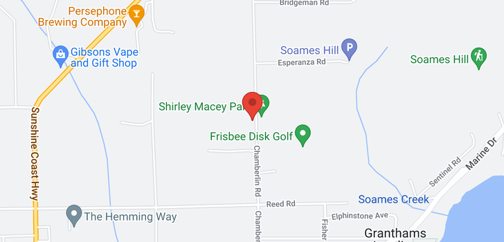 map of 943 CHAMBERLIN ROAD
